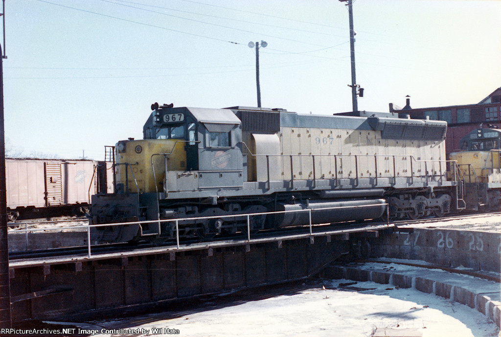 C&NW SD45 967